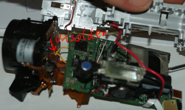[Image of the remaining part connected
by a few wires]
